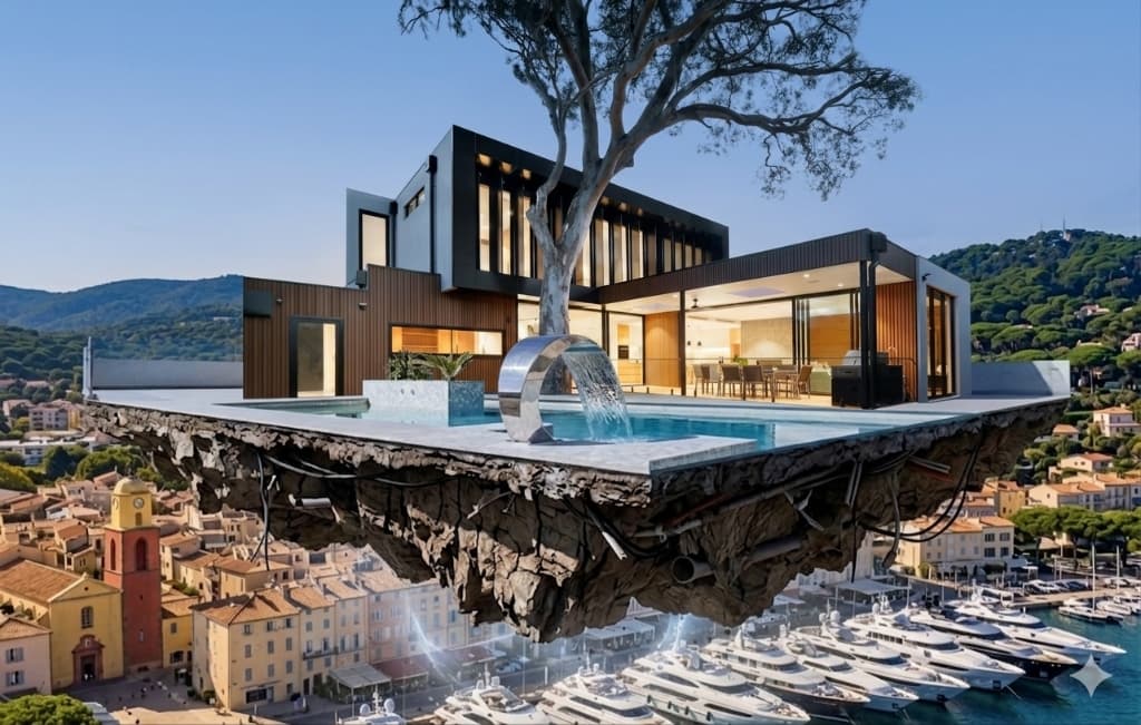 Penthouse face au vieux port